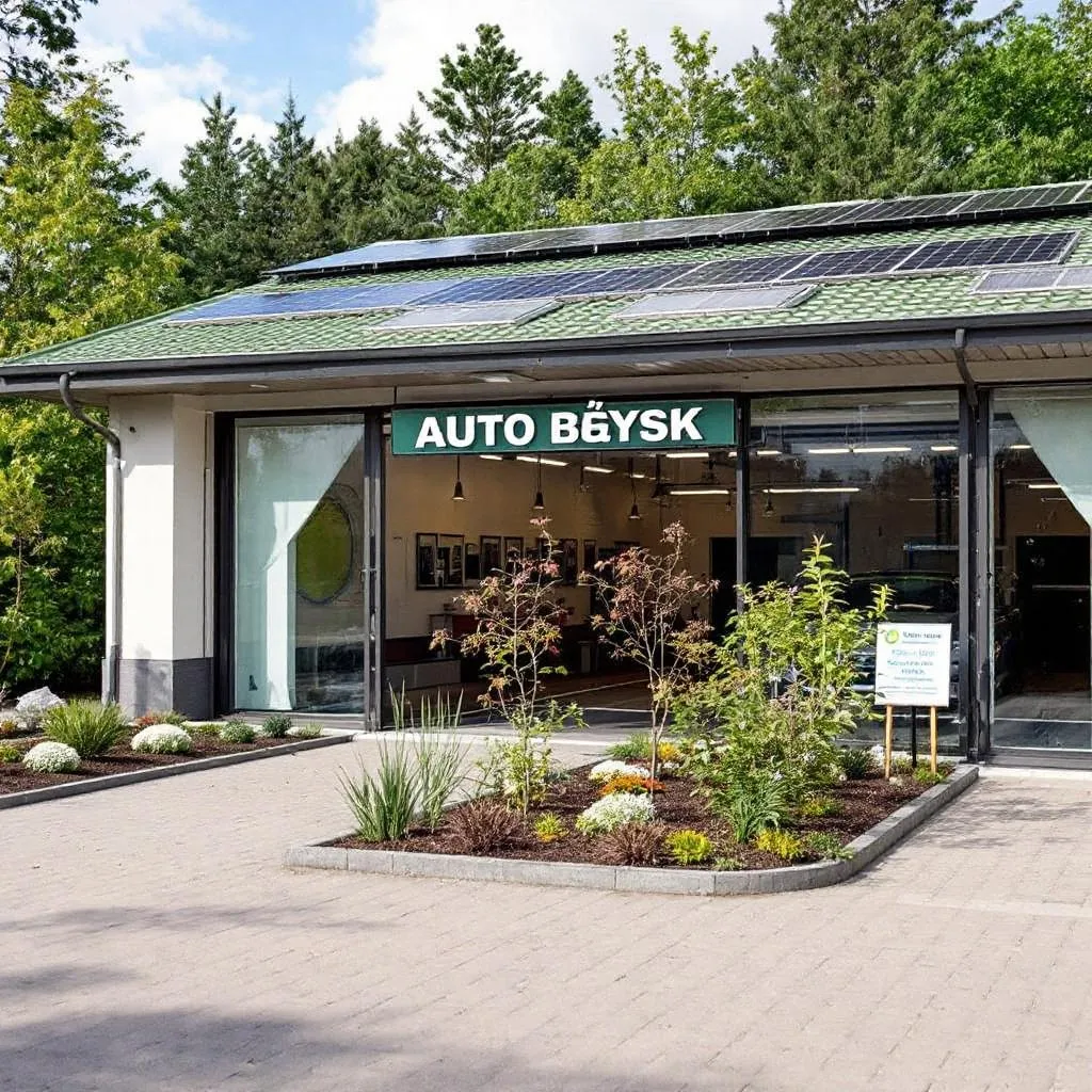 Ekologiczna myjnia samochodowa CarWash Service z recyklingiem wody i panelami słonecznymi
