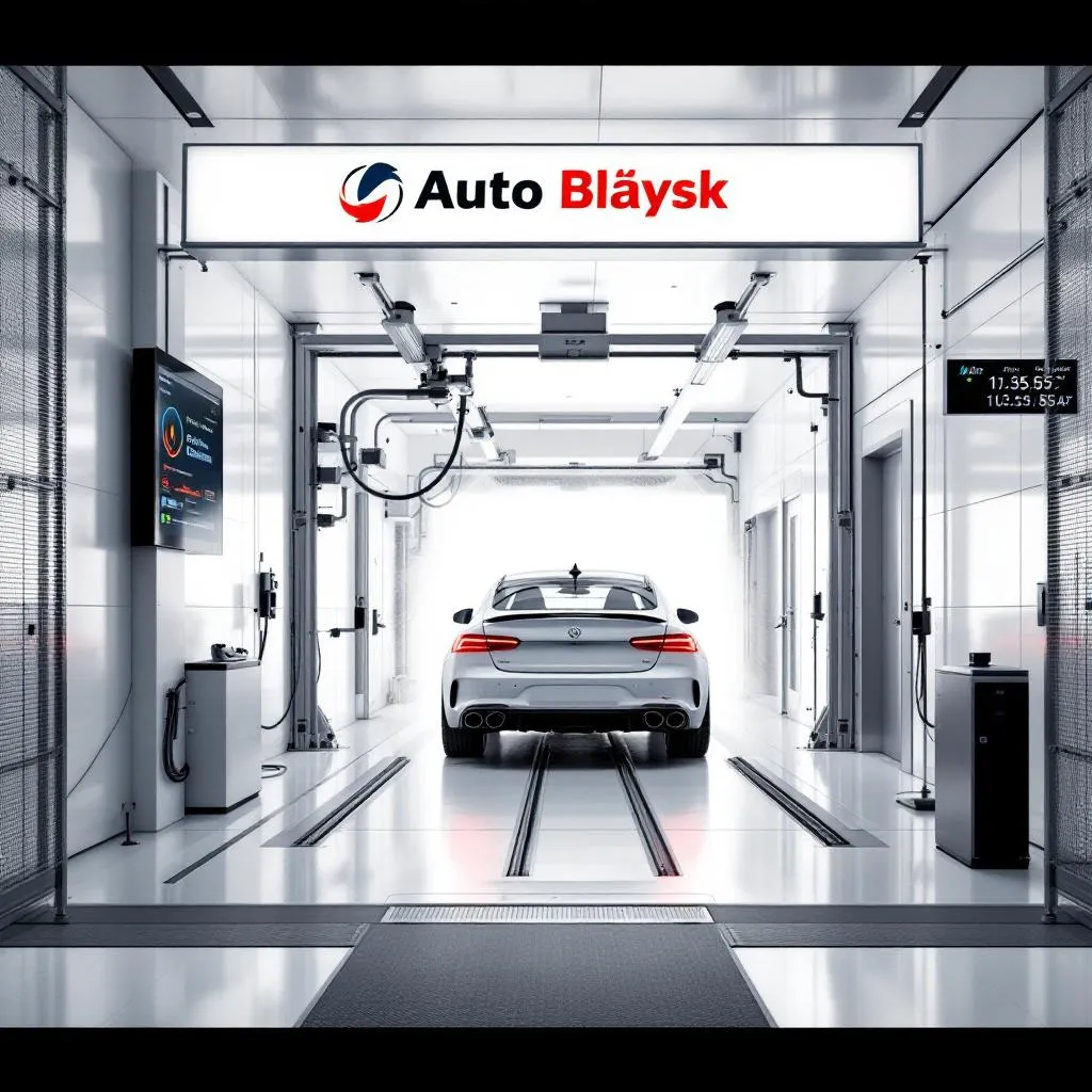 Nowoczesna myjnia samochodowa CarWash Service z zaawansowanym systemem czyszczenia